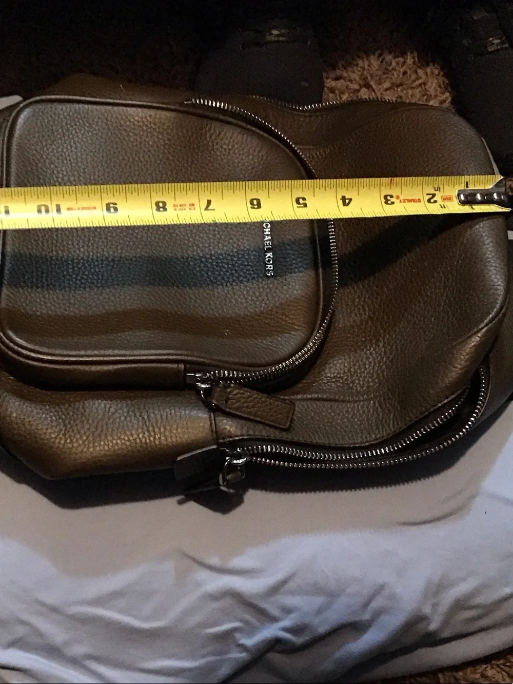 Michael Kors pebbled leather